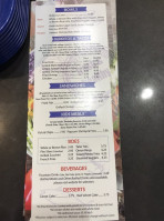 The Pier Grill menu