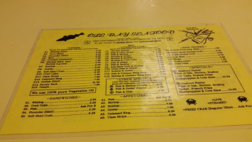 Ole Bay Seafood menu