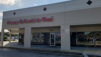 Fancy Q Sushi &thai outside