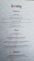 Iconiq menu