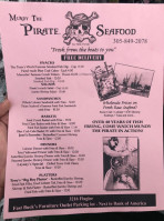 Pirate Seafood menu