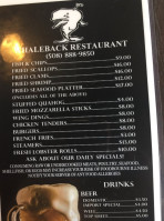 Bob O'malley's Whaleback food