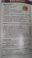 Bagels 4 You menu