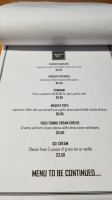 Ramen Masuta menu
