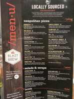 Blast Brew menu