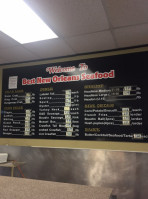 New Orleans Seafood menu