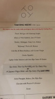 Toyo Eatery menu