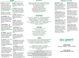 Doc Green’s Salads Grill inside