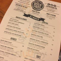 The River and Rail Restaurant menu