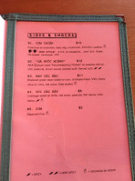 Cong Tu Bot menu