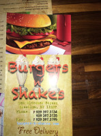 Burgers N' Shakes food