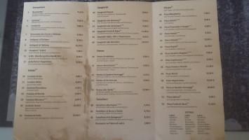 Eiscafe Alfredo menu