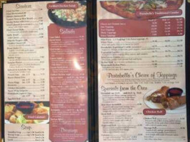 Portabella menu