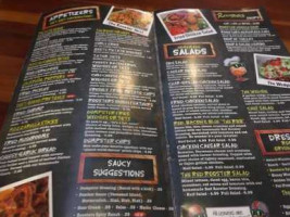 Rooster's Restaurant Bar menu