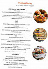 Chef 1 Studios Intimate Events Inc. menu