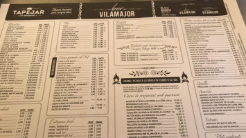 El Rebost Dels Guiu Café Vilamajor) menu