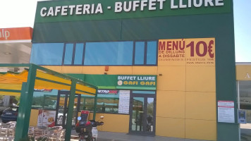 Buffet Libre food