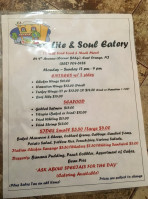 Lite Soul Eatery menu
