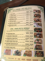 Sunisa's Thai Restaurants menu