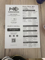 Pokeco menu