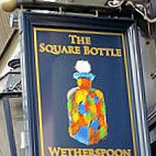 The Square Bottle menu