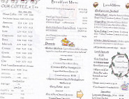 Madison Coffee House menu