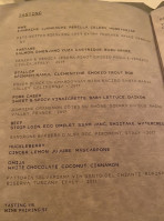 Jeong menu