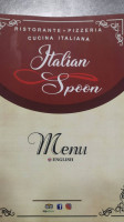 Italian Spoon menu
