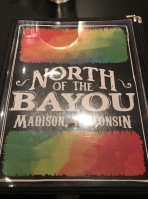 North Of The Bayou menu