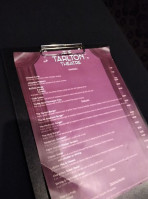 The Tarlton Theatre menu