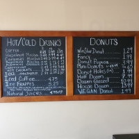 Winstar Donuts menu