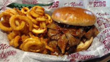 Nick's Barbecue At Tinley Park food