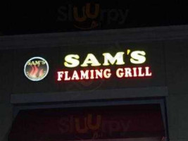 Sam's Flaming Grill food