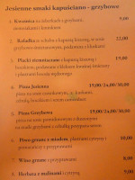 Sycylia menu