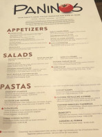 Panino's Restaurant menu