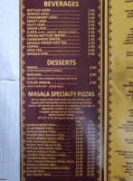 Masala House menu
