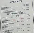 Napoli Alotenango menu