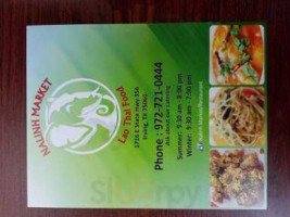 Nalinh Market menu