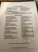 Lakeside Inn menu