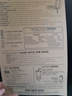 Brodee Dogs Brew House menu