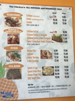 Maui Chicken Poke menu