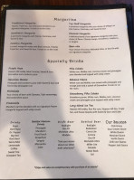 Sombrero's Coastal Tex-mex Cantina menu