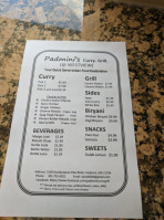 Padmini's Curry Grill At Westview food