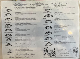 Empanada's Place menu