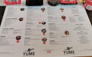 Yume Sushi Oysters food