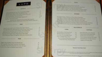 Lupo By Wolfgang Puck food