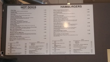 'deen Dogs menu