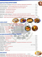 Pupuseria Jireh menu
