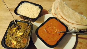 Indian Takeaway food