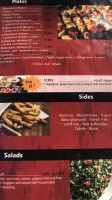 Hyatt Food Truck menu
